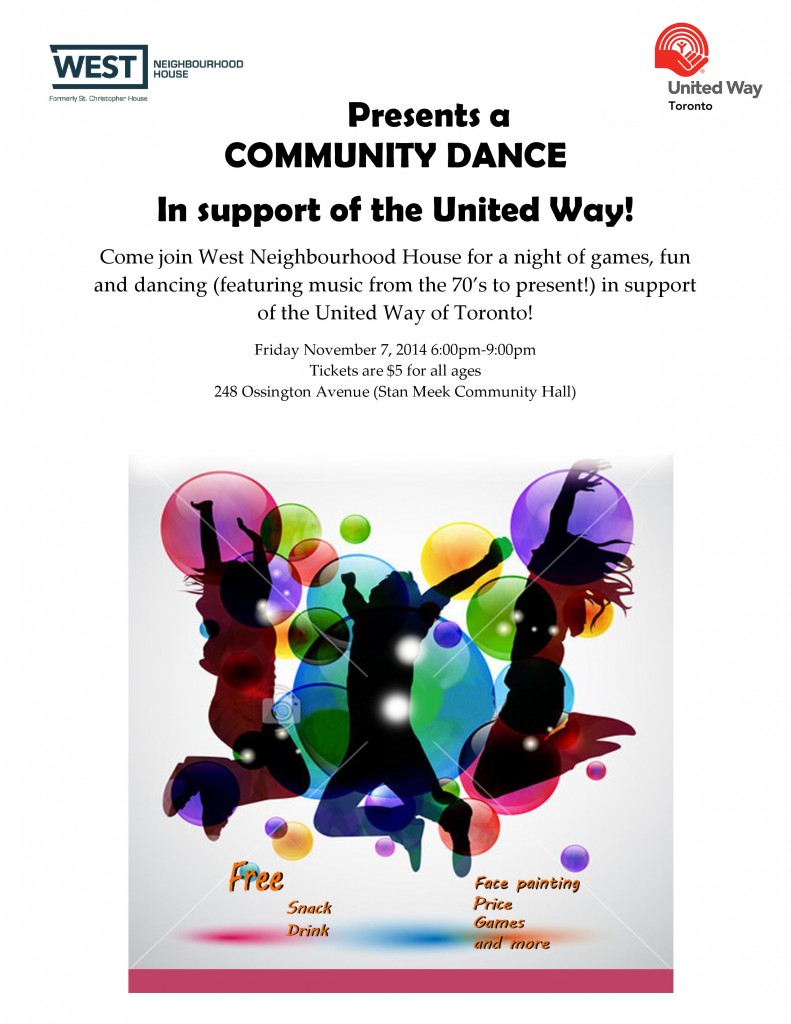United Way Dance Poster