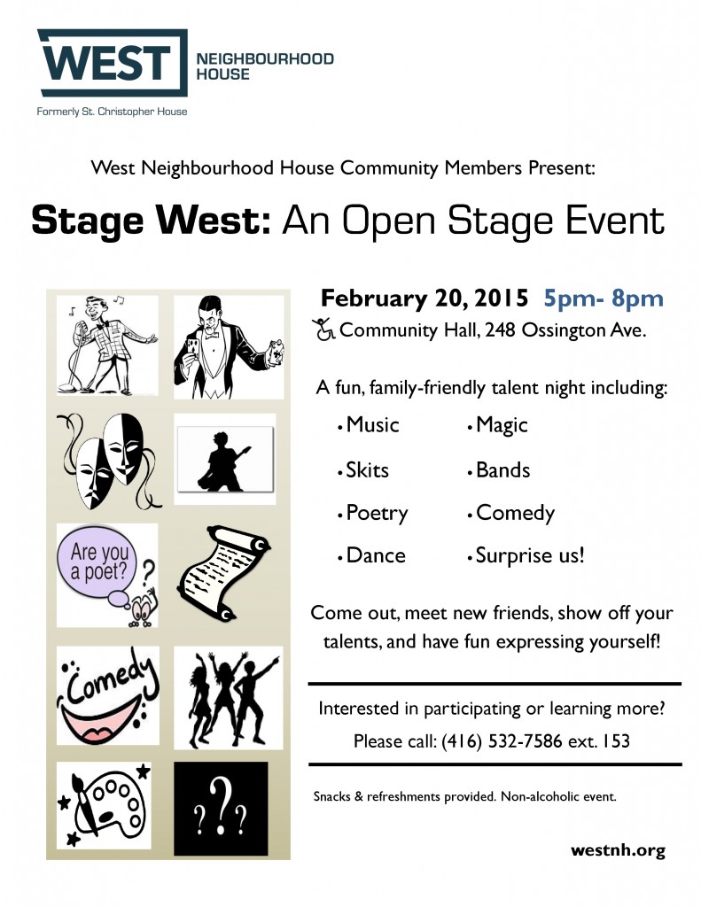 Stage West flyer