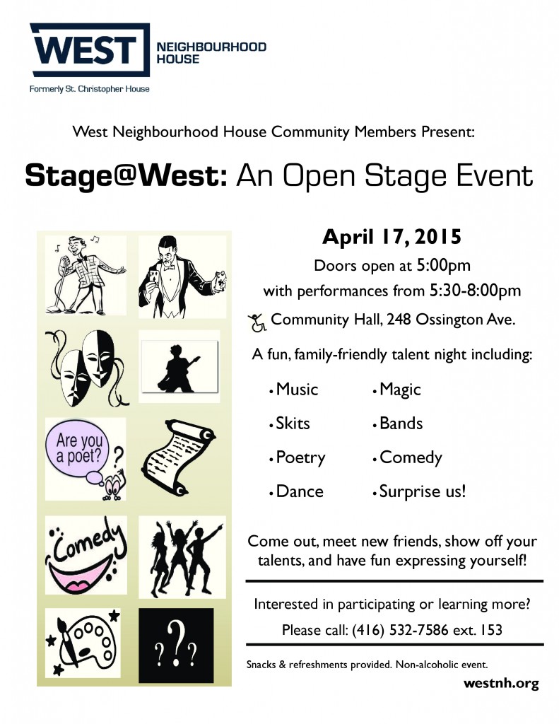 Stage West flyerApril 17
