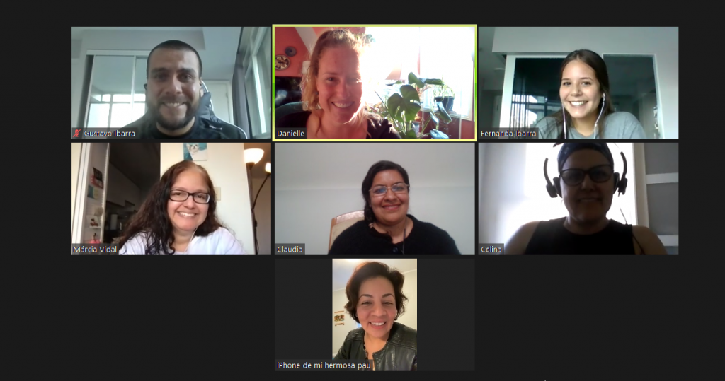 April 2021 English Conversation Group happening virtually over Zoom