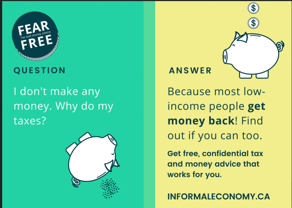I don't make any money do I still need to pay taxes? yes, because you might get money back!
